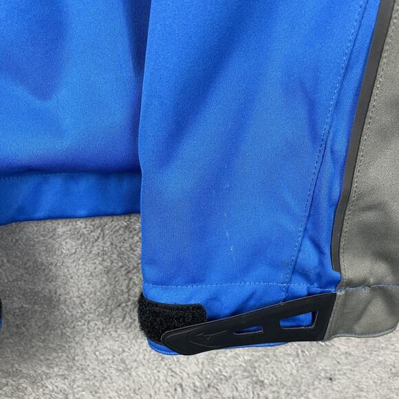 Mizuno Pro Jacket Mens XL Blue Softshell Impermalite Water Resistant 52GE5003 - Picture 8 of 16
